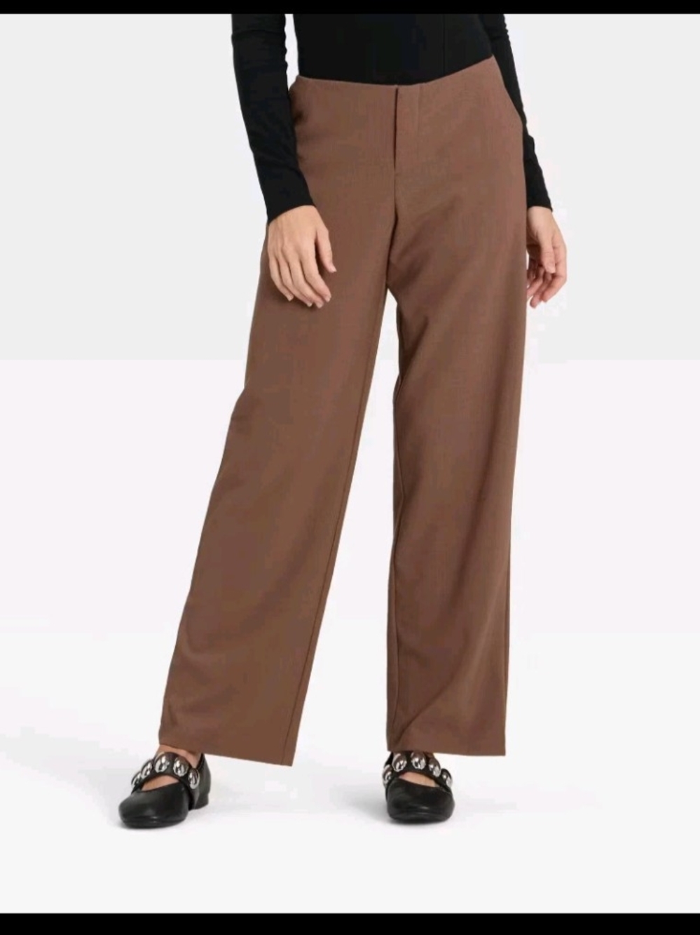 a new day Brown Wide Leg Trousers